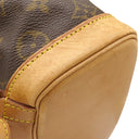ルイヴィトン LOUIS VUITTON ミニ モンスリ M51137 モノグラム モノグラムキャンバス リュック・デイパック ゴールド金具 茶 バックパック
