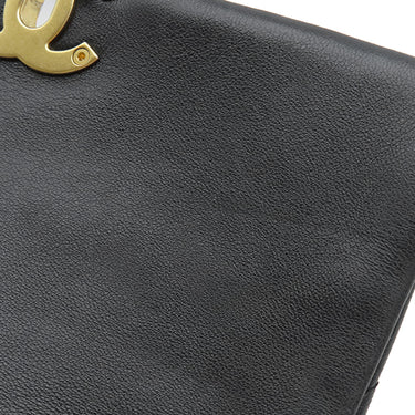 シャネル CHANEL マトラッセ チェーンショルダー ブラック レザー ショルダーバッグ ヴィンテージ金具 ココマーク パールハンドル