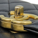 シャネル CHANEL マトラッセ チェーンショルダー ブラック レザー ショルダーバッグ ヴィンテージ金具 ココマーク パールハンドル