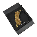 サンローラン SAINT LAURENT カサンドラ チェーンウォレット 742920 ブラック レザー チェーンウォレット ゴールド金具 ショルダー クラッチバッグ