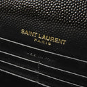サンローラン SAINT LAURENT カサンドラ チェーンウォレット 742920 ブラック レザー チェーンウォレット ゴールド金具 ショルダー クラッチバッグ