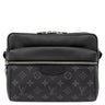 ルイヴィトン LOUIS VUITTON アウトドア メッセンジャー PM M30233 ブラック タイガ モノグラムエクリプス ショルダーバッグ シルバー金具 黒