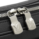 ルイヴィトン LOUIS VUITTON アウトドア メッセンジャー PM M30233 ブラック タイガ モノグラムエクリプス ショルダーバッグ シルバー金具 黒