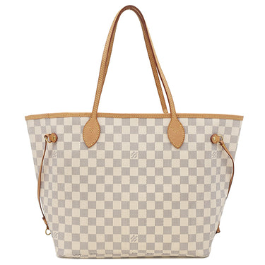 ルイヴィトン LOUIS VUITTON ネヴァーフル MM N51107 ダミエアズール ダミエアズールキャンバス トートバッグ ゴールド金具 ベージュ トート 旧型
