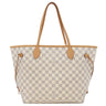 ルイヴィトン LOUIS VUITTON ネヴァーフル MM N51107 ダミエアズール ダミエアズールキャンバス トートバッグ ゴールド金具 ベージュ トート 旧型