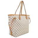ルイヴィトン LOUIS VUITTON ネヴァーフル MM N51107 ダミエアズール ダミエアズールキャンバス トートバッグ ゴールド金具 ベージュ トート 旧型