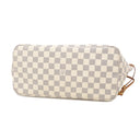ルイヴィトン LOUIS VUITTON ネヴァーフル MM N51107 ダミエアズール ダミエアズールキャンバス トートバッグ ゴールド金具 ベージュ トート 旧型