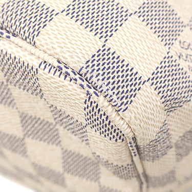 ルイヴィトン LOUIS VUITTON ネヴァーフル MM N51107 ダミエアズール ダミエアズールキャンバス トートバッグ ゴールド金具 ベージュ トート 旧型