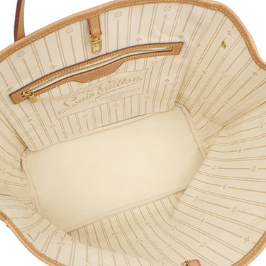 ルイヴィトン LOUIS VUITTON ネヴァーフル MM N51107 ダミエアズール ダミエアズールキャンバス トートバッグ ゴールド金具 ベージュ トート 旧型