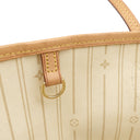 ルイヴィトン LOUIS VUITTON ネヴァーフル MM N51107 ダミエアズール ダミエアズールキャンバス トートバッグ ゴールド金具 ベージュ トート 旧型