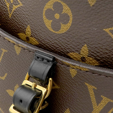 ルイヴィトン LOUIS VUITTON オデオン NM MM M45352 モノグラム×ノワール モノグラムキャンバス レザー ショルダーバッグ ゴールド金具 茶 黒 ショルダー