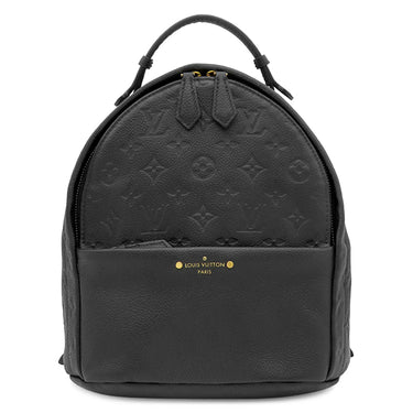 ルイヴィトン LOUIS VUITTON ソルボンヌ M44016 ブラック モノグラムアンプラント リュック・デイパック ゴールド金具 黒 リュック