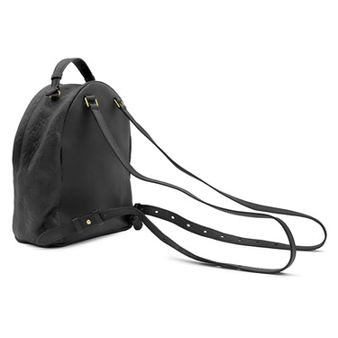 ルイヴィトン LOUIS VUITTON ソルボンヌ M44016 ブラック モノグラムアンプラント リュック・デイパック ゴールド金具 黒 リュック