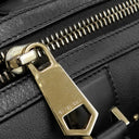ジバンシイ GIVENCHY ルクレツィア ミニ ブラック レザー 2WAYバッグ ゴールド金具 黒 ミニボストン ショルダー