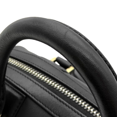 ジバンシイ GIVENCHY ルクレツィア ミニ ブラック レザー 2WAYバッグ ゴールド金具 黒 ミニボストン ショルダー