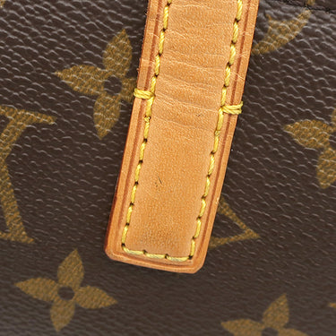 ルイヴィトン LOUIS VUITTON ソナチネ M51902 モノグラム モノグラムキャンバス ハンドバッグ ゴールド金具 茶 赤