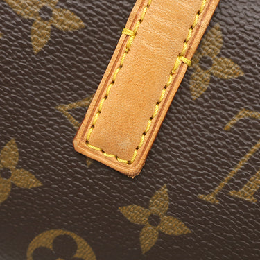 ルイヴィトン LOUIS VUITTON ソナチネ M51902 モノグラム モノグラムキャンバス ハンドバッグ ゴールド金具 茶 赤