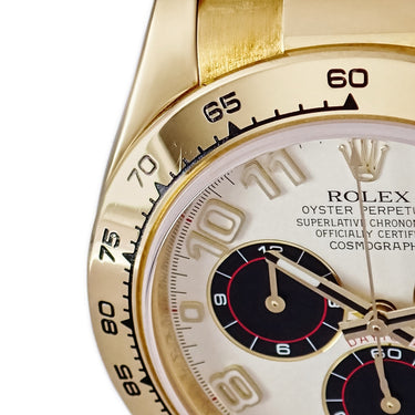 腕時計 ロレックス ROLEX コスモグラフ デイトナ 116518 ランダム番 自動巻き メンズ ランダム番 K18YG無垢 パンダ スモールセコンド
