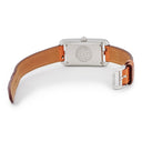腕時計 エルメス HERMES ナンタケット ミディアム NA2.210 クオーツ レディース シルバー アラビア 四角 角型