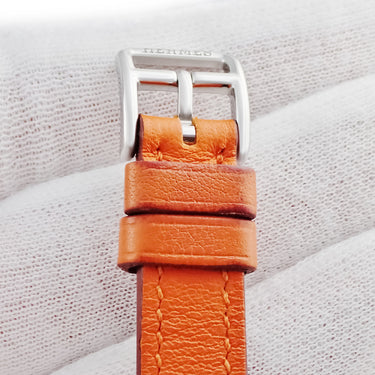 腕時計 エルメス HERMES ナンタケット ミディアム NA2.210 クオーツ レディース シルバー アラビア 四角 角型