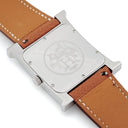 腕時計 エルメス HERMES Hウォッチ TGM HH1.810 036831WW00 クオーツ メンズ ホワイト スクエア H型 アラビア