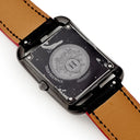 腕時計 エルメス HERMES ケープコッド GM シャドウ CC3.711 クオーツ メンズ 新品同様 ドゥブルトゥール ブラック スクエア アラビア