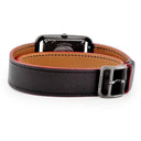 腕時計 エルメス HERMES ケープコッド GM シャドウ CC3.711 クオーツ メンズ 新品同様 ドゥブルトゥール ブラック スクエア アラビア