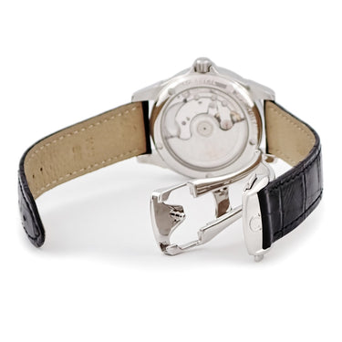 腕時計 オメガ OMEGA デ ヴィル コーアクシャル GMT 4862.31.32 自動巻き メンズ ブラック バー デイト クロノメーター