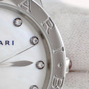腕時計 ブルガリ BVLGARI ブルガリブルガリ BBL33S 自動巻き レディース 純正ダイヤ 白 ホワイト シェル ラウンド