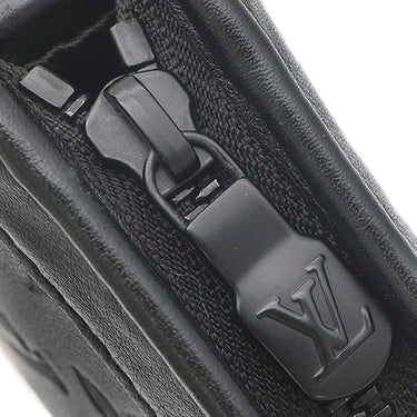 ルイヴィトン LOUIS VUITTON ガストン ウェアラブル ウォレット M81115 モノグラムシャドウ レザー モノグラムシャドウレザー ショルダーバッグ マットブラック金具 黒