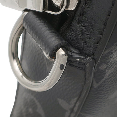 ルイヴィトン LOUIS VUITTON トリオ メッセンジャー M69443 モノグラムエクリプス モノグラムエクリプス モノグラムエクリプスリバースキャンバス ショルダーバッグ シルバー金具 黒 グレー