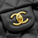 シャネル CHANEL マトラッセ チェーンショルダー A58600 ブラック×ボルドー ラムスキン ショルダーバッグ ゴールド金具 ダブルフラップ