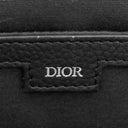 クリスチャン・ディオール Christian Dior サドル メッセンジャー 1ADPO325YKY_H03E ブラック ファブリック カーフ ショルダーバッグ シルバー金具 オブリーク ジャガード
