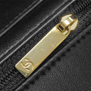 シャネル CHANEL ミニ マトラッセ 20 A69900 ブラック ラムスキン ショルダーバッグ ゴールド金具 黒