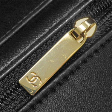 シャネル CHANEL ミニ マトラッセ 20 A69900 ブラック ラムスキン ショルダーバッグ ゴールド金具 黒
