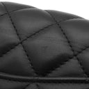 シャネル CHANEL ミニ マトラッセ 20 A69900 ブラック ラムスキン ショルダーバッグ ゴールド金具 黒