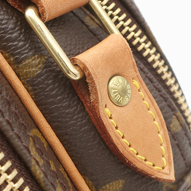 ルイヴィトン LOUIS VUITTON リポーター PM M45254 モノグラム モノグラムキャンバス ショルダーバッグ ゴールド金具 茶