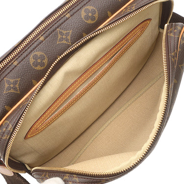 ルイヴィトン LOUIS VUITTON リポーター PM M45254 モノグラム モノグラムキャンバス ショルダーバッグ ゴールド金具 茶