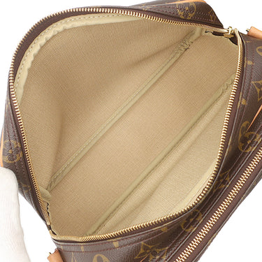 ルイヴィトン LOUIS VUITTON リポーター PM M45254 モノグラム モノグラムキャンバス ショルダーバッグ ゴールド金具 茶