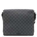ルイヴィトン LOUIS VUITTON ディストリクト MM N41272 ダミエグラフィット ダミエグラフィットキャンバス ショルダーバッグ シルバー金具