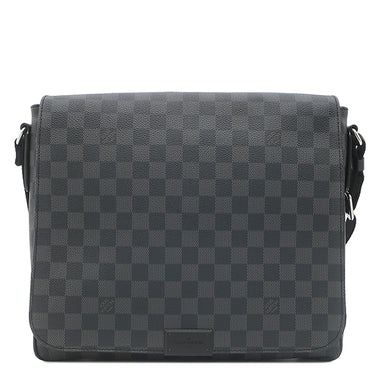 ルイヴィトン LOUIS VUITTON ディストリクト MM N41272 ダミエグラフィット ダミエグラフィットキャンバス ショルダーバッグ シルバー金具