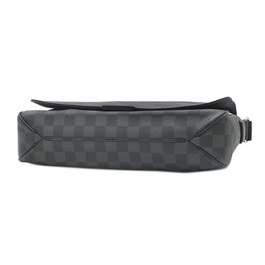ルイヴィトン LOUIS VUITTON ディストリクト MM N41272 ダミエグラフィット ダミエグラフィットキャンバス ショルダーバッグ シルバー金具