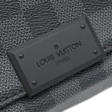 ルイヴィトン LOUIS VUITTON ディストリクト MM N41272 ダミエグラフィット ダミエグラフィットキャンバス ショルダーバッグ シルバー金具
