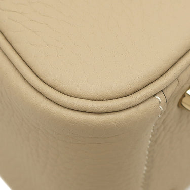 エルメス HERMES リンディ 2 ミニ 20 ヴェルソ トレンチ×グリアスファルト トリヨンクレマンス ショルダーバッグ ゴールド金具 2025年製