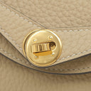 エルメス HERMES リンディ 2 ミニ 20 ヴェルソ トレンチ×グリアスファルト トリヨンクレマンス ショルダーバッグ ゴールド金具 2025年製