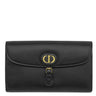 クリスチャン・ディオール Christian Dior ボビー イーストウエスト ショルダー ブラック レザー チェーンウォレット ゴールド金具 クラッチ ウォレットバッグ