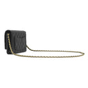 シャネル CHANEL マトラッセ チェーンウォレット A33814 ブラック キャビアスキン チェーンウォレット ゴールド金具 黒 ショルダー