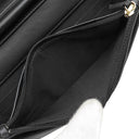 シャネル CHANEL ボーイシャネル ブラック キャビアスキン チェーンウォレット マットゴールド金具 黒 チェーンショルダー