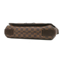 ルイヴィトン LOUIS VUITTON ブルックリンMM N51211 ダミエ ダミエキャンバス ショルダーバッグ シルバー金具 茶