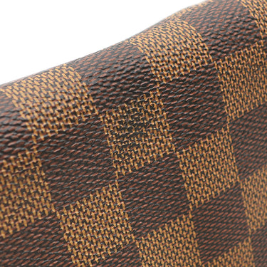 ルイヴィトン LOUIS VUITTON ブルックリンMM N51211 ダミエ ダミエキャンバス ショルダーバッグ シルバー金具 茶